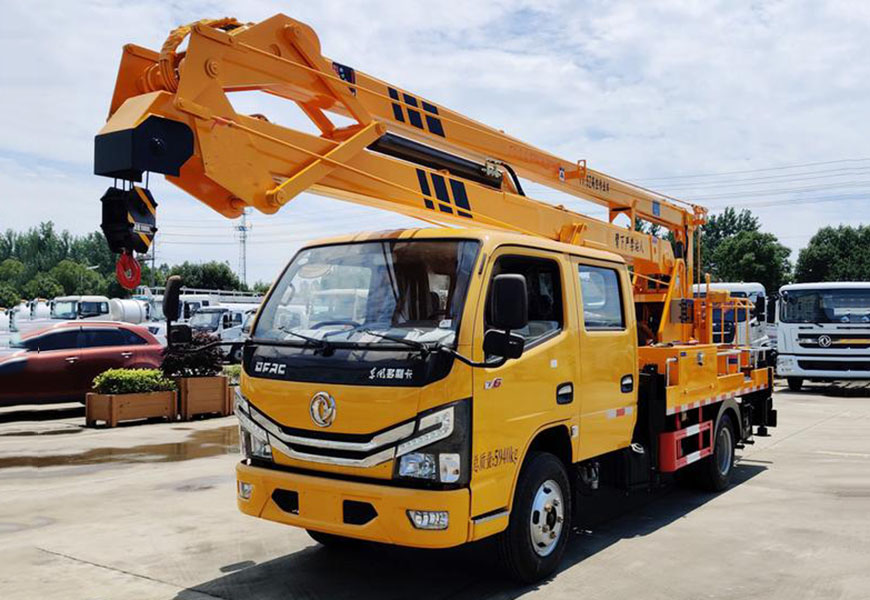 國(guó)六東風(fēng)凱普特雙排座14米16米高空作業(yè)車(chē)