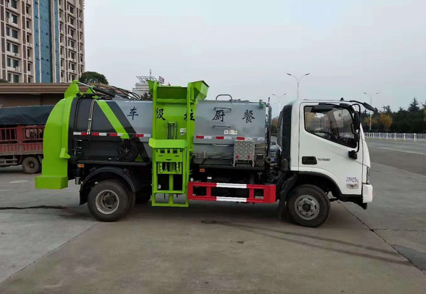 福田歐馬可餐廚垃圾車(方罐)圖片