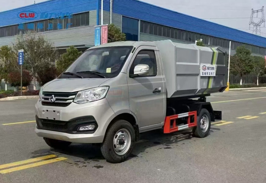 國(guó)六長(zhǎng)安側(cè)裝掛桶垃圾車(chē)